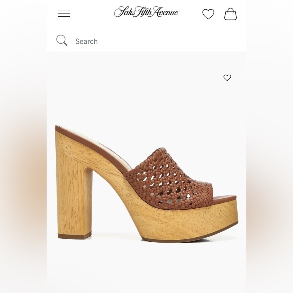 Veronica Beard Woven Guadalupe Platform Sandal